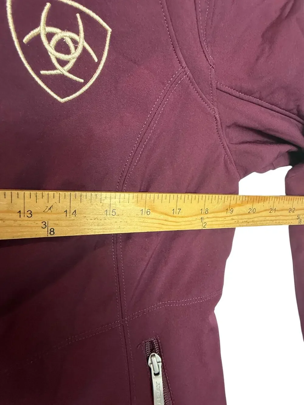 Ariat Jacket Womens Large Red AriatTEK Softshell Full Zip Riding Outdoor